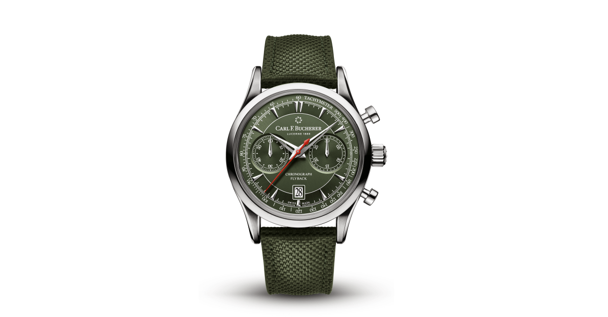 Carl F. Bucherer Manero Flyback Green 00.10919.08.93.98